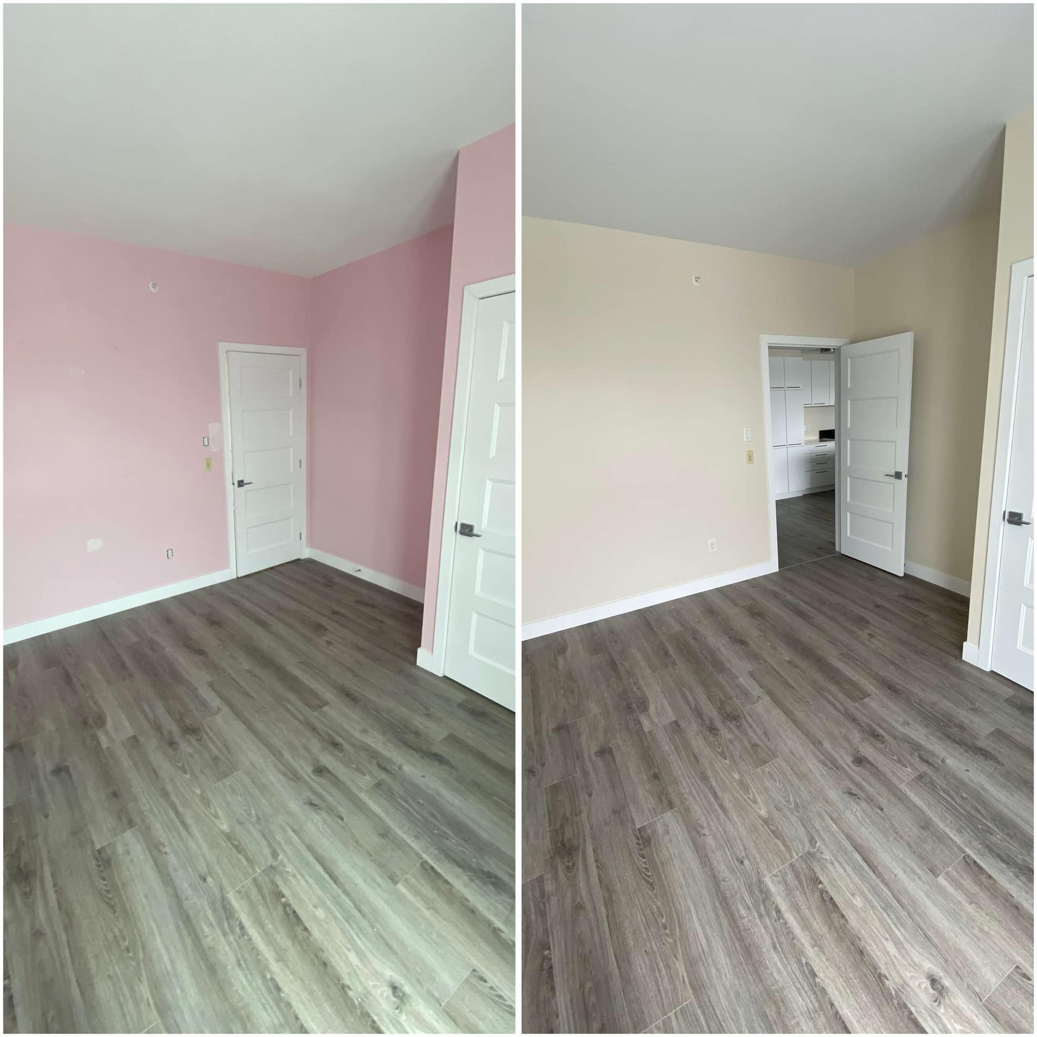 Projet de peinture — détails et boiseries
